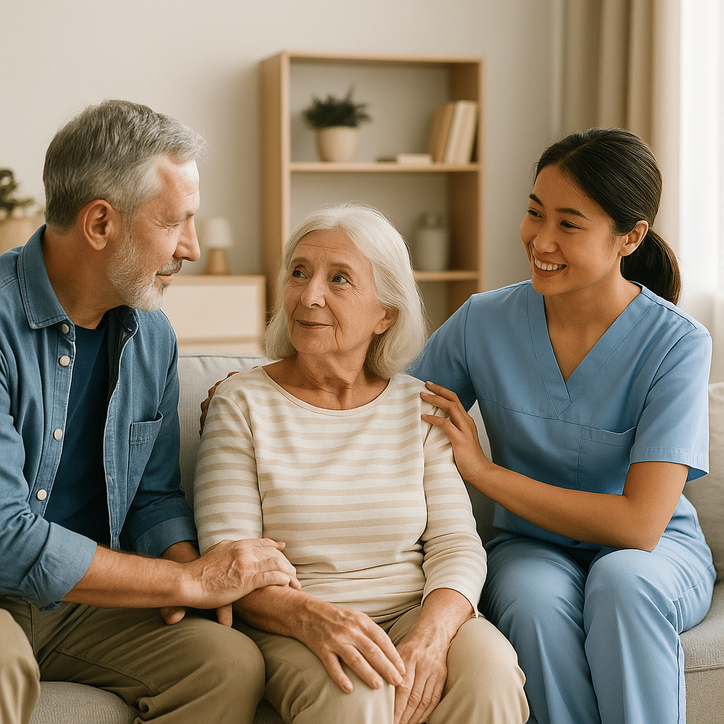 a hybrid caregiving plan